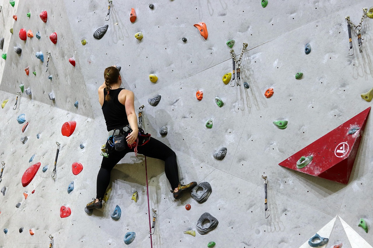 Rock climbing wall, sport, performance — "MixParlay: The Ultimate Guide to Multi-Bet Wins"